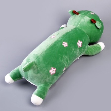 Soft toy-podushka "Olenenok", 60 cm, green color-6