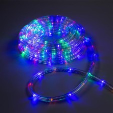 Luazon Lighting 10 mm light cord, IP65, 10 m, 24 LED/m, 220 V, 8 modes, glow of multi