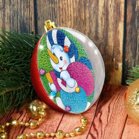 New Year's set for creativity. The Christmas tree Freak "New Year! Snowman with gifts "-2
