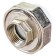 Detailed "Politek", polypropylene, 25 mm x 1/2 ", internal thread