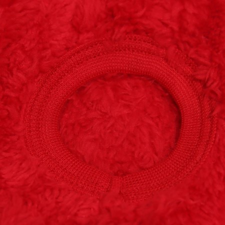 Knitted sweater, velor, size M (DS 30, Osh 27, OG 40 cm), red-9
