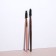 Brush for eyebrows and eyelashes "Brush Coffee", 15 (+/- 1) cm, color mix