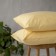 Set of pillowcases "era", size 50x70 cm, yellow color, 2 pcs