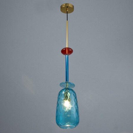 Bayerlux lamp "Jeffi" LED 10W Blue 15x15x75 cm-1