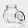A set of glass cans for bulk products "Shine", 200 ml, 4 pcs