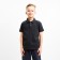 T -shirt (Polo) Children's Minaku: Basic Line Graphite Color, Height 152