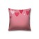 Pillowess decorative "Jewelry of hearts", on a zipper, size 45x45 cm