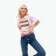 Women's T-shirt KAFTAN MUSE, pink color, size 48-50