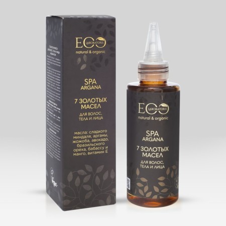 Hair, body and faces Ecolab Argana SPA "7 golden oils", 150 ml-3