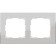 Frame for 2 posts WL11-FRAME-02, aluminum color