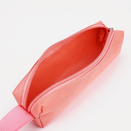A backpack with a zipper, an outer pocket, a set of a chover, bag, pink color-14