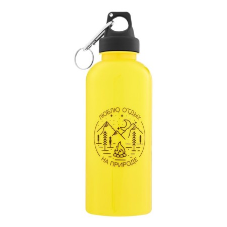 Water bottle, 700 ml, "I love nature rest"
