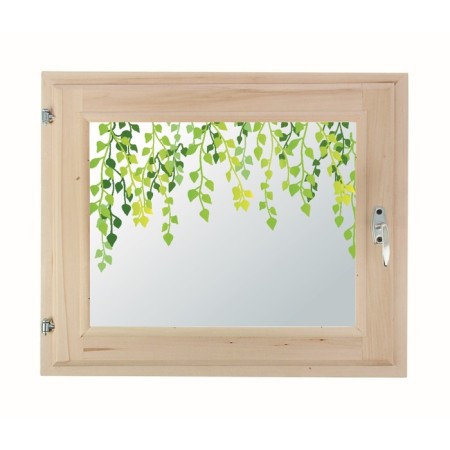 Window 50x60 cm, "leaflets", single -chamber double -glazed window, seal