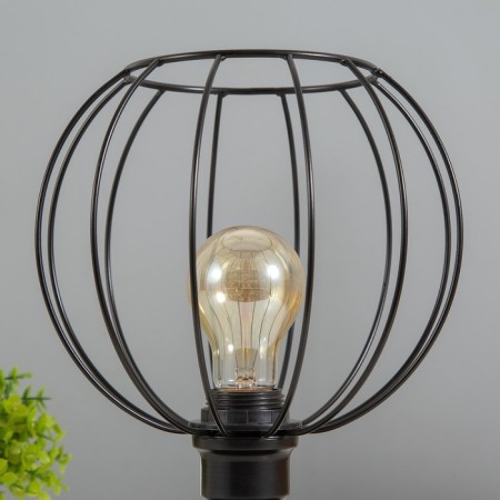 R A27 Black Risalux table lamp "Rouen"-2