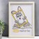 Photo frame plastic L-3 21x30 cm, ivory