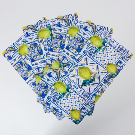 Joy Home Serving Napkin, Citron, 26x41 cm-2