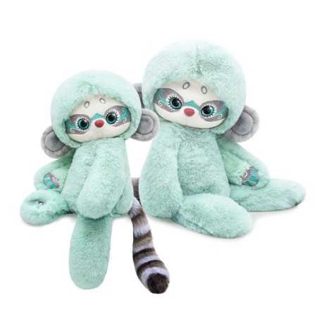 Soft toy "Ju", mint color, 25 cm-4