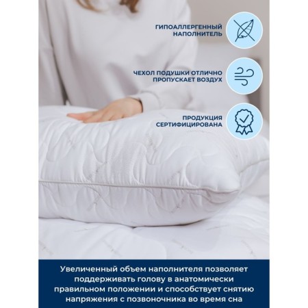 Siberia pillow "Classic", size 50x70 cm-12