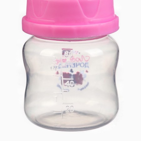 A bottle of feeding "Favorite daughter", classic throat, 60 ml., 0 months, pink color-5