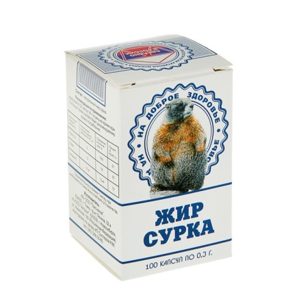 Surnut fat 0.3 g, 100 capsules-1