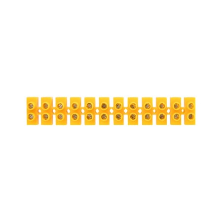 Klement screw block KV-10 4-10, current 10 A, polypropylene yellow rexant (10 pcs.-3