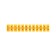 Klement screw block KV-10 4-10, current 10 A, polypropylene yellow rexant (10 pcs.