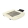 Nabbage on the seat Matech Alaska Line, fur, 48 x 52 cm, white, gray