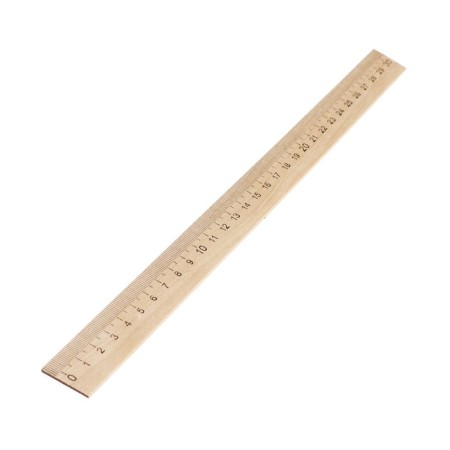 Drawing wooden set 6 objects: ruler 15 cm, 20 cm, 25 cm, 30 cm; Ugulniki 30 x 16 cm, 45 x 16 cm, /Red Star Mozhga /-5