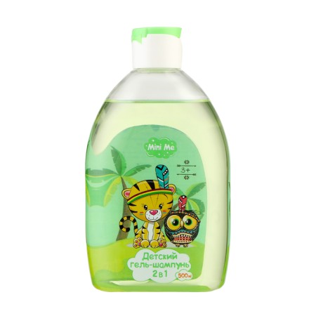 Gift set of Family Cosmetics Children's: Gel Shampoo, 500ml+Tooth Paste, 75g-2