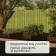 Glocked bed, 195 × 50 × 15 cm, brown, Greengo