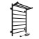 The electric heated towelputant "Sanprise" Aurora P8, 500x800 mm, right, black