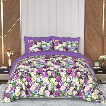 Bed linen euro, size 220x240 cm, 200x220 cm, 50x70 cm - 2 pcs, 70x70 cm - 2 pcs