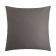 Pillowcase Ethel 70x70, gray color, 100% cotton, calico 125g/m2