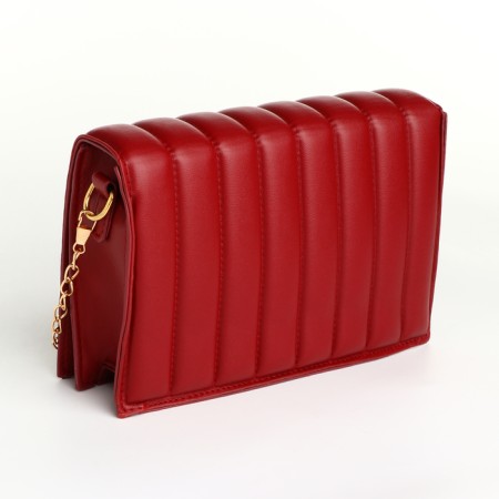 Bag-mixer on a valve, a long belt, burgundy color-1