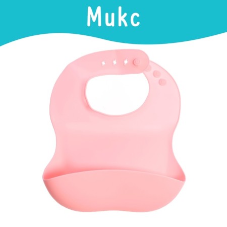 Swimming bib for feeding, with pockets, mix color-7