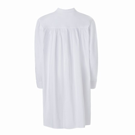 Women's blouse with a collar stand Minaku: Casual Collection Color White, p. 44-6