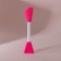 Brush for masks, bilateral, silicone, 14.8 cm, color mix