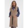 Women's vest, size 46, beige color