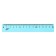 Drawing set 4 objects (ruler 15 cm, square 30 °/ 60 °, 10 cm; square 45 °/ 45 °, 8 cm; transporter 180 °, 9 cm), transparent blue