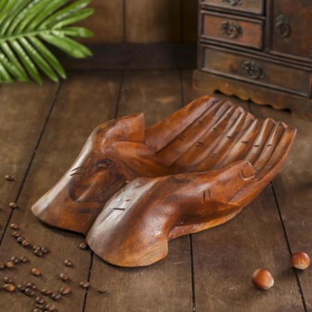 Souvenir tree "Ladushi" brown color 30x20x8 cm-2