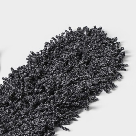 Nozzle for a flat mop of the share of art. 3092576, 62 × 13 cm, microfiber, gray color-2
