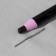 Fabric pencil, self -soothing, 17 cm, black color
