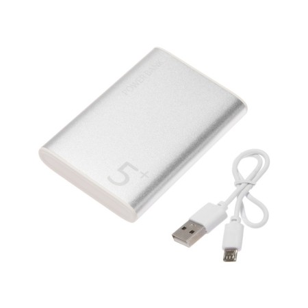 External battery Red Line RP-30, 5000 mAh, silver-7