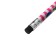 Chernographic pencil HB, Kuromi+Me Melody, three -sided, with an eraser