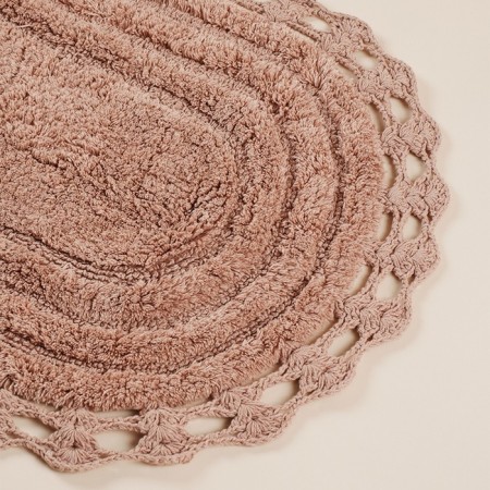 Bath carpet SL Home, cotton, 60x90 cm, mocko color-3