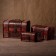 Casket chest wood set 3 pcs Disor "Building" MIX 22x15x15 cm