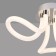 Ceiling chandelier Mantra Line, Led, 3000lm, 3000k, 200 mm, chromium color