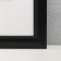 Photo frame Plastic "Mira" 25x35 cm black (plastic screen)
