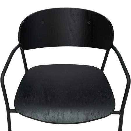 Chair with armrests TorFrid, 550 × 520 × 770 mm, black color-8