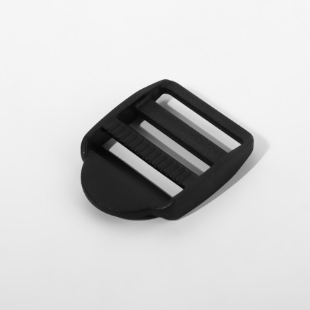 The buckle is regulatory, three -shaped, inner width - 32 mm, thickness - 3 mm, 10 pcs, black color-1